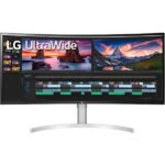 LG 38wn95c-w 38 Inch Curved 21:9 Ultrawide Qhd+ Monitor With Nano Ips