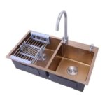 Stainless Steel Kitchen Sink- Gold