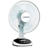 Lontor 12 Inch Rechargeable Table Fan