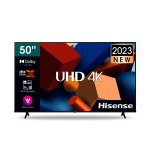 Hisense 50'' Inches Smart UHD 4K TV (A6K) - Black + 1 Year Warranty