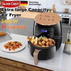 SILVER CREST 6L Digital Air Fryer - Extra Large Capacity